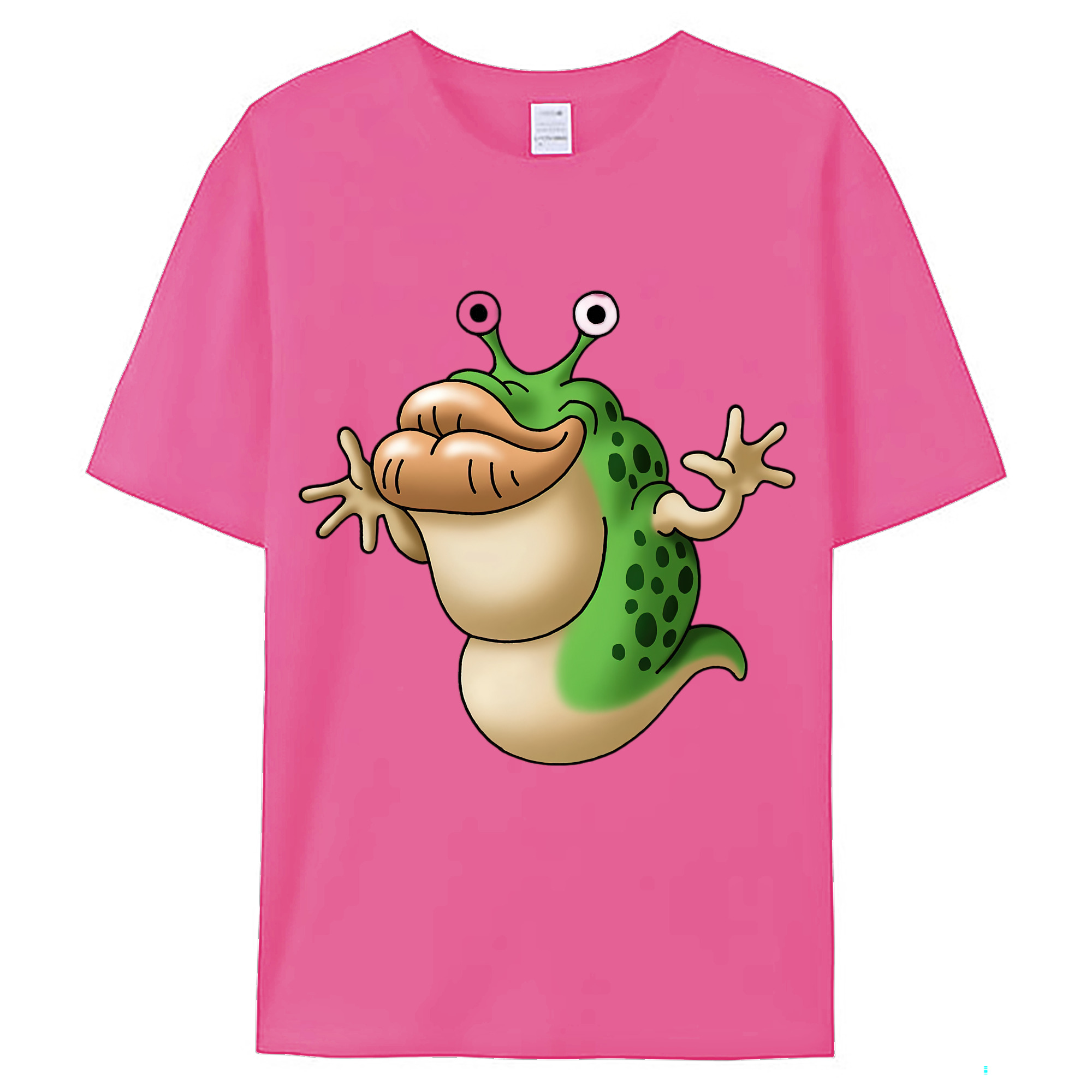 （画像用） ドラゴンクエスト Doragon Kuesuto Dragon Quest レディースカジュアルプリントTシャツ（綿100％）